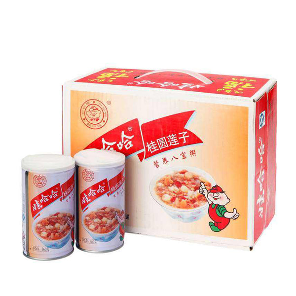 Wahaha Porridge 360g- Multigrain Mixed Congee Case 12 Cans* 13.22oz