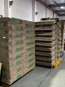 OleGreen PLASTIC BOWL WITH LID 24 OZ 7 1/4"   Large case 300 combo/Case