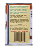 Chaokoh Unsweetened Coconut Milk 13.5 oz. - 24/Case