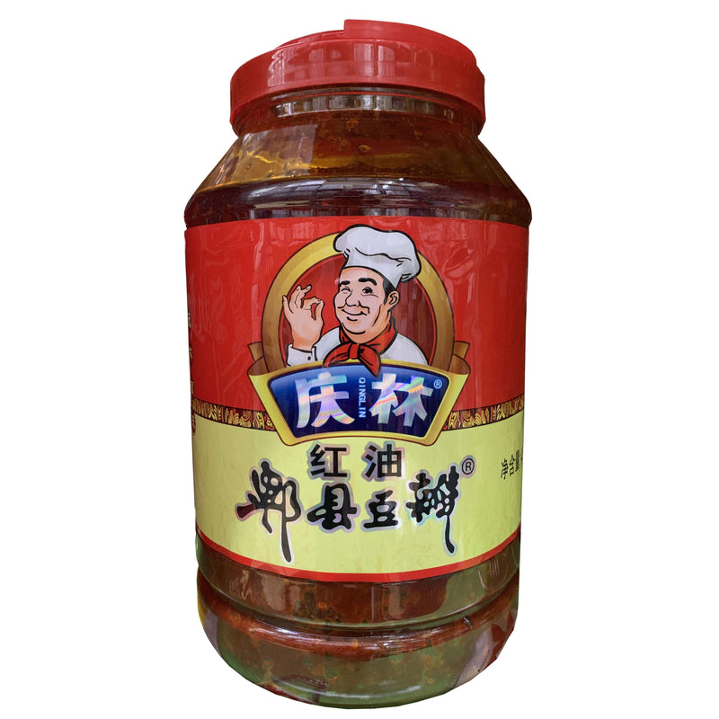 Broad Bean Sauce w/Chili oil 4kg Family Pack