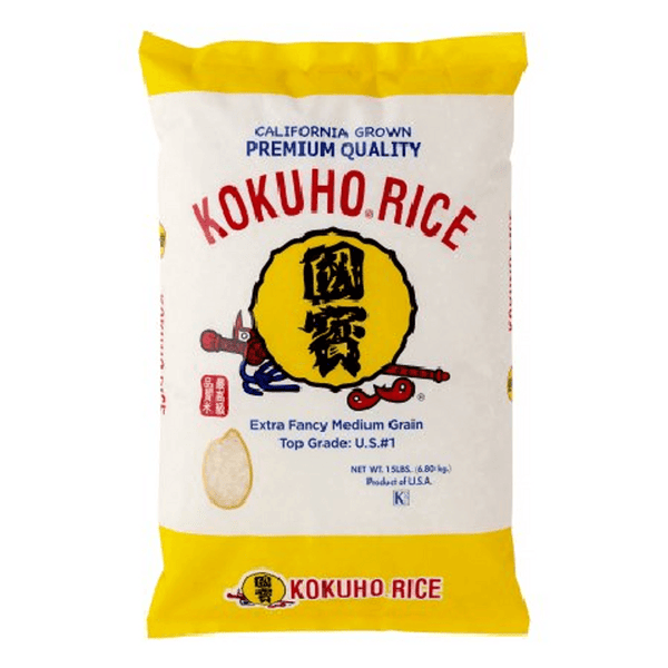 Yellow Kokuho Rice 15lbs